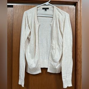 Banana Republic Ivory Cardigan